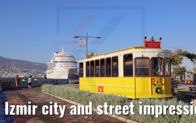 Izmir city and street impressions 26.07.2022
