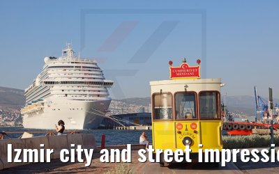 Izmir city and street impressions 26.07.2022