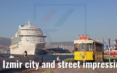 Izmir city and street impressions 26.07.2022