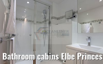 Bathroom cabins Elbe Princesse Main and Upper Deck