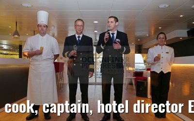 cook, captain, hotel director Elbe Princesse