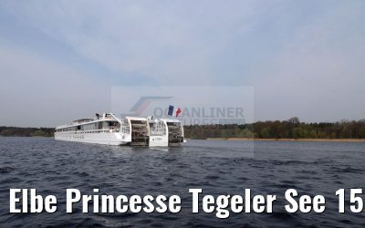 Elbe Princesse Tegeler See 15.04.2016