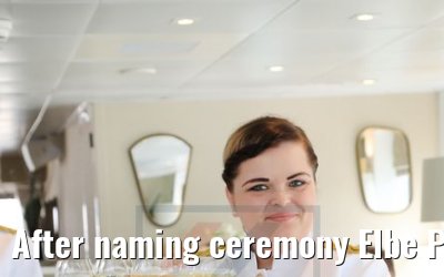 After naming ceremony Elbe Princesse II 03.04.2018