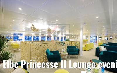 Elbe Princesse II Lounge evening 03.04.2018