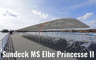 Sundeck MS Elbe Princesse II 03.04.2018