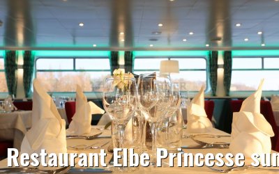 Restaurant Elbe Princesse sunset 14.04.2016