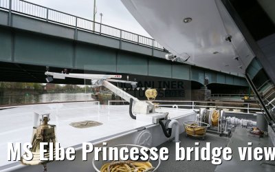 MS Elbe Princesse bridge view