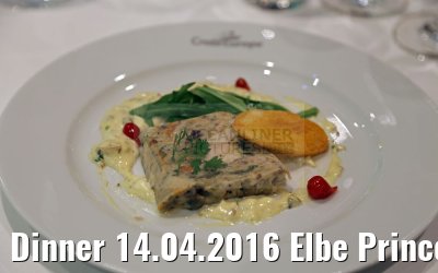 Dinner 14.04.2016 Elbe Princesse