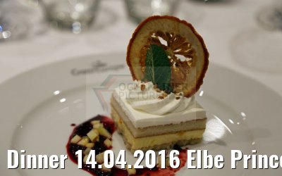Dinner 14.04.2016 Elbe Princesse