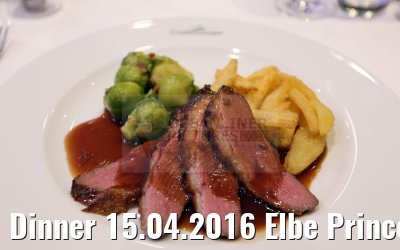 Dinner 15.04.2016 Elbe Princesse