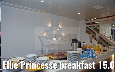 Elbe Princesse breakfast 15.04.2016