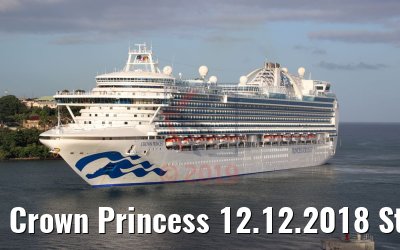 Crown Princess 12.12.2018 St. Lucia / Photo: M. Barzantny