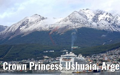 Crown Princess Ushuaia, Argentina 13.01.2017