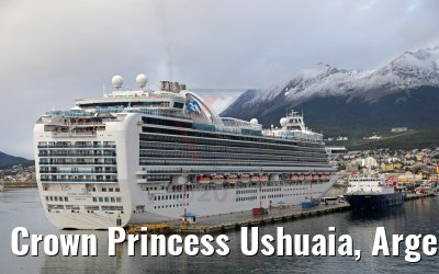 Crown Princess Ushuaia, Argentina 13.01.2017