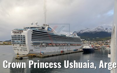 Crown Princess Ushuaia, Argentina 13.01.2017