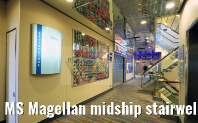 MS Magellan midship stairwell Deck 09
