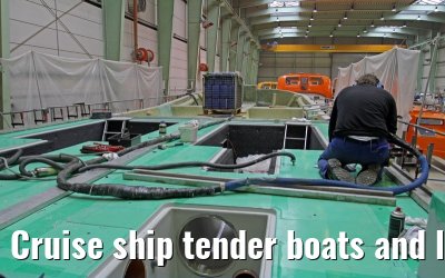 Cruise ship tender boats and lifeboats - Fassmer shipyard germany