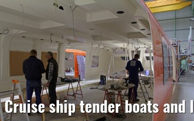 Cruise ship tender boats and lifeboats - Fassmer shipyard germany