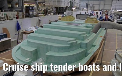 Cruise ship tender boats and lifeboats - Fassmer shipyard germany