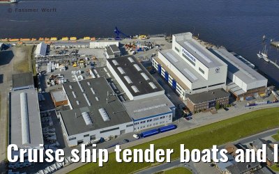 Cruise ship tender boats and lifeboats - Fassmer shipyard germany