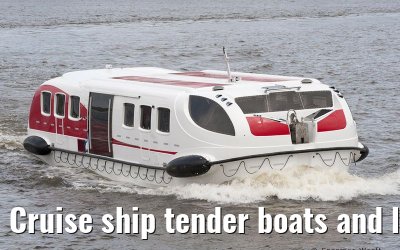 Cruise ship tender boats and lifeboats - Fassmer shipyard germany