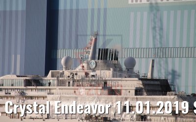 Crystal Endeavor 11.01.2019 Stralsund Photo: Christian Uecker
