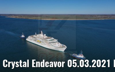 Crystal Endeavor 05.03.2021 Probefahrt Strelasund