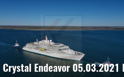 Crystal Endeavor 05.03.2021 Probefahrt Strelasund