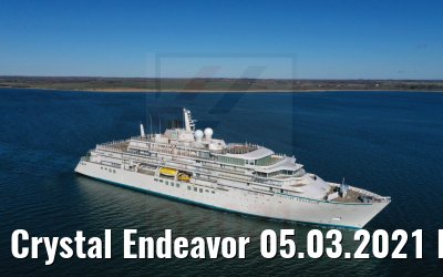 Crystal Endeavor 05.03.2021 Probefahrt Strelasund