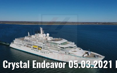 Crystal Endeavor 05.03.2021 Probefahrt Strelasund