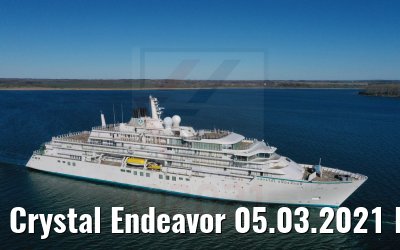 Crystal Endeavor 05.03.2021 Probefahrt Strelasund