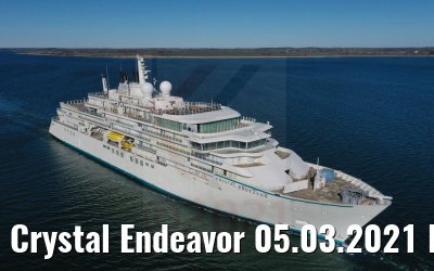 Crystal Endeavor 05.03.2021 Probefahrt Strelasund