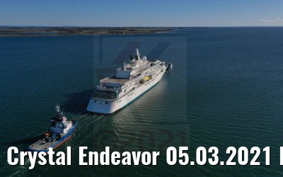 Crystal Endeavor 05.03.2021 Probefahrt Strelasund