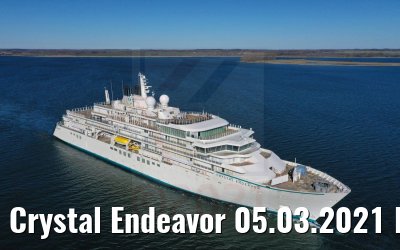 Crystal Endeavor 05.03.2021 Probefahrt Strelasund