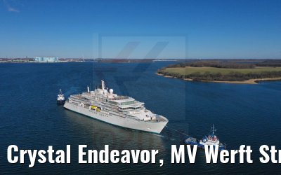 Crystal Endeavor, MV Werft Stralsund, sea trials 05.03.2021