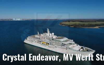Crystal Endeavor, MV Werft Stralsund, sea trials 05.03.2021