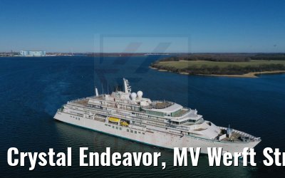 Crystal Endeavor, MV Werft Stralsund, sea trials 05.03.2021