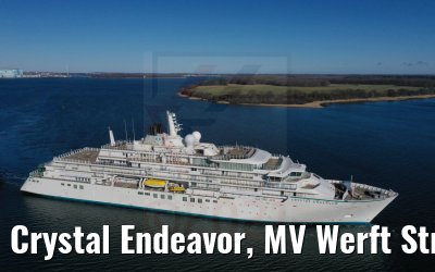 Crystal Endeavor, MV Werft Stralsund, sea trials 05.03.2021