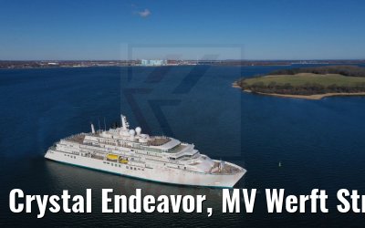 Crystal Endeavor, MV Werft Stralsund, sea trials 05.03.2021