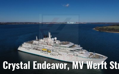 Crystal Endeavor, MV Werft Stralsund, sea trials 05.03.2021