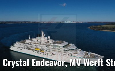 Crystal Endeavor, MV Werft Stralsund, sea trials 05.03.2021