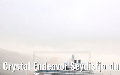 Crystal Endeavor Seydisfjordur 13.08.2021