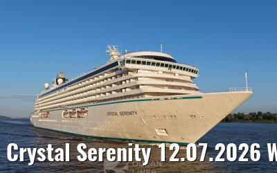 Crystal Serenity 12.07.2026 Wittenbergen