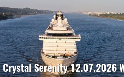 Crystal Serenity 12.07.2026 Wittenbergen