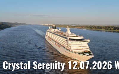 Crystal Serenity 12.07.2026 Wittenbergen