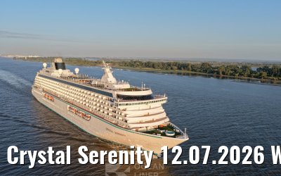Crystal Serenity 12.07.2026 Wittenbergen