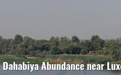 Dahabiya Abundance near Luxor, Nile river 10.04.2019