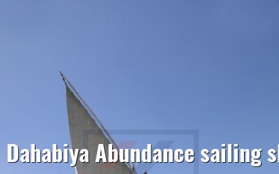 Dahabiya Abundance sailing ship, Luxor 10.04.2019