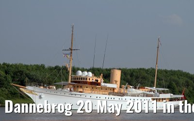Dannebrog 20 May 2011 in the Kiel Canal