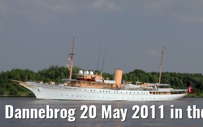 Dannebrog 20 May 2011 in the Kiel Canal